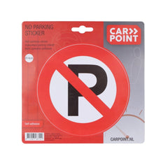 Carpoint-klistremerke «Parkering forbudt» 