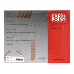 Carpoint tagovertræk i polyester, str. S (233 x 160 x 33 cm) med beskrivelse af materialer og anvendelse.