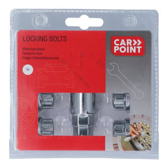 Carpoint Låsbare hjulmuttere M12x1,5 F kule 