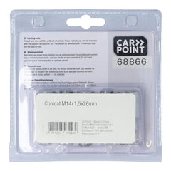 Carpoint låsbare hjulbolter M14x1,5x26mm G konisk 