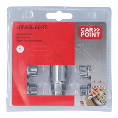 Carpoint låsbare hjulmuttere M12x1,25 E (konisk sete) 