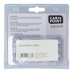Carpoint låsbare hjulmuttere M12x1,25 E (konisk sete) 