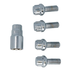 Carpoint låsbare hjulbolter M12x1,5x26mm C-kulehode 