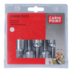 Carpoint låsbare hjulbolter M12x1,5x26mm C-kulehode 