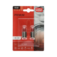Carpoint Premium-pærer til bil 12V R5W 2 stk. 