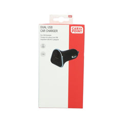 Carpoint 12/24V dobbel USB-A billader 2,5 A 