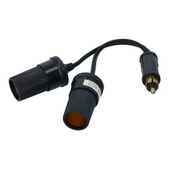 Carpoint 2-veis stikkontakt ISO 4165 2x12/24V 