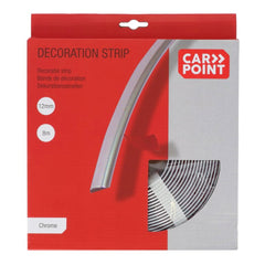 Carpoint krom dekorlist 12 mm / 8 meter 