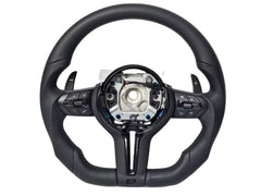 Sportsrat i læder til BMW F-serie – M-style opgradering med moderne design og ergonomisk greb.