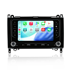 Mercedes-Benz A, B, V, Sprinter m.fl. 2004-2016 - 7" radio med Apple CarPlay og Android Auto 