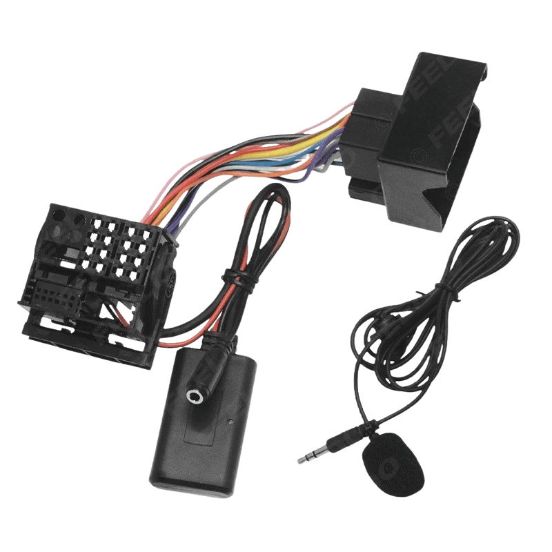 Bluetooth Adapter – Opel (Astra, Zafira og Tigra) connector and microphone for wireless audio and calls.