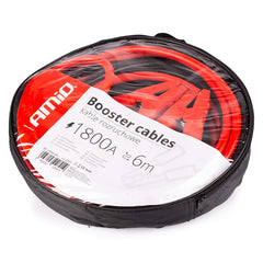 Startkabler 1800A – 6 meter med oppbevaringsveske 
