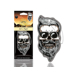 Bilduft med Dia de los Muertos Skull-design og Oud & Pepper-duft
