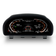 BMW 5, 6, 7, X3, X4, X5 og X6 2010-2019 - 12,3" digitalt speedometer 