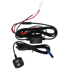 Motorcykel dashcam 2” med for- og bagkamera 1080P ledning og kontrolbox til installation