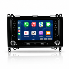 Mercedes-Benz A, B, V, Sprinter m.fl. 2004-2016 - 7" radio med Apple CarPlay og Android Auto 