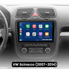VW Scirocco 2008-2014 – 9" radio med Apple CarPlay og Android Auto 