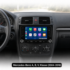 Mercedes-Benz A, B, V, Sprinter m.fl. 2004-2016 - 7" radio med Apple CarPlay og Android Auto 