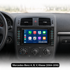 Mercedes-Benz A-Klasse, B-Klasse, V-Klasse, Sprinter 04-16 – 8" radio med Apple CarPlay og Android Auto 