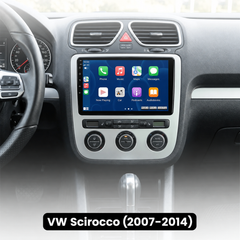 VW Scirocco 2008-2014 – 9" radio med Apple CarPlay og Android Auto 