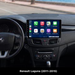 Renault Laguna 2011-2015 - 10,1" radio med Apple CarPlay og Android Auto 