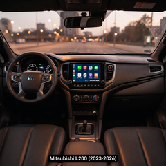 Mitsubishi L200 2023-2026 – 10,1" radio med Apple CarPlay og Android Auto 