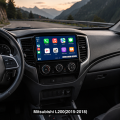 Mitsubishi L200 2015-2018 – 9" radio med Apple CarPlay og Android Auto 