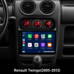 Renault Twingo 2005-2013 - 9" radio med Apple CarPlay og Android Auto 