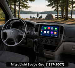 Mitsubishi Space Gear 1997-2007 - 9" radio med Apple CarPlay og Android Auto 