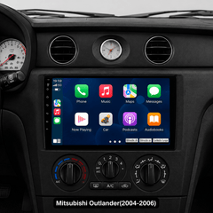 Mitsubishi Outlander 2004-2006 - 9" radio med Apple CarPlay og Android Auto 
