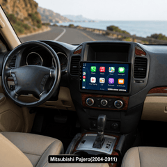 Mitsubishi Pajero 2004-2011 – 9" radio med Apple CarPlay og Android Auto 
