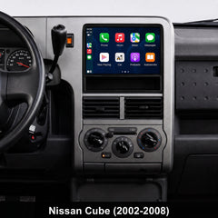 Nissan Cube 2002-2008 – 10,1" radio med Apple CarPlay og Android Auto 