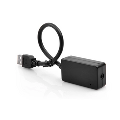 USB til AUX-adapter 3,5 mm jack – til bilradio uten AUX-inngang 