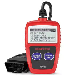 OBD feilkodeleser til bil med LCD-skjerm 
