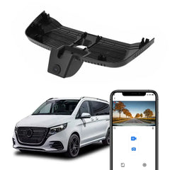 4K skjult dashcam for Mercedes-Benz V-Klasse (Facelift), EQV, Vito & eVito (2024–2025) 
