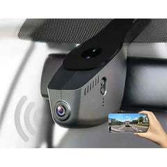 2K skjult dashcam til Volkswagen Golf 7 & Golf 8 – dual channel med hardwire-kit 