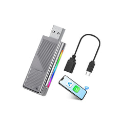 Trådløs CarPlay- og Android Auto-adapter – USB-dongle for OEM kablet CarPlay 