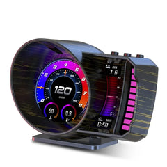 3,5" Head-Up Display (HUD) for bil – digitalt speedometer med OBD2 