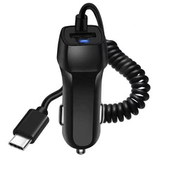 USB billader 12V/24V – hurtiglader til mobiltelefoner og nettbrett 