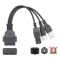Motorsykkel diagnosekabel 3-pin, 4-pin og 6-pin 