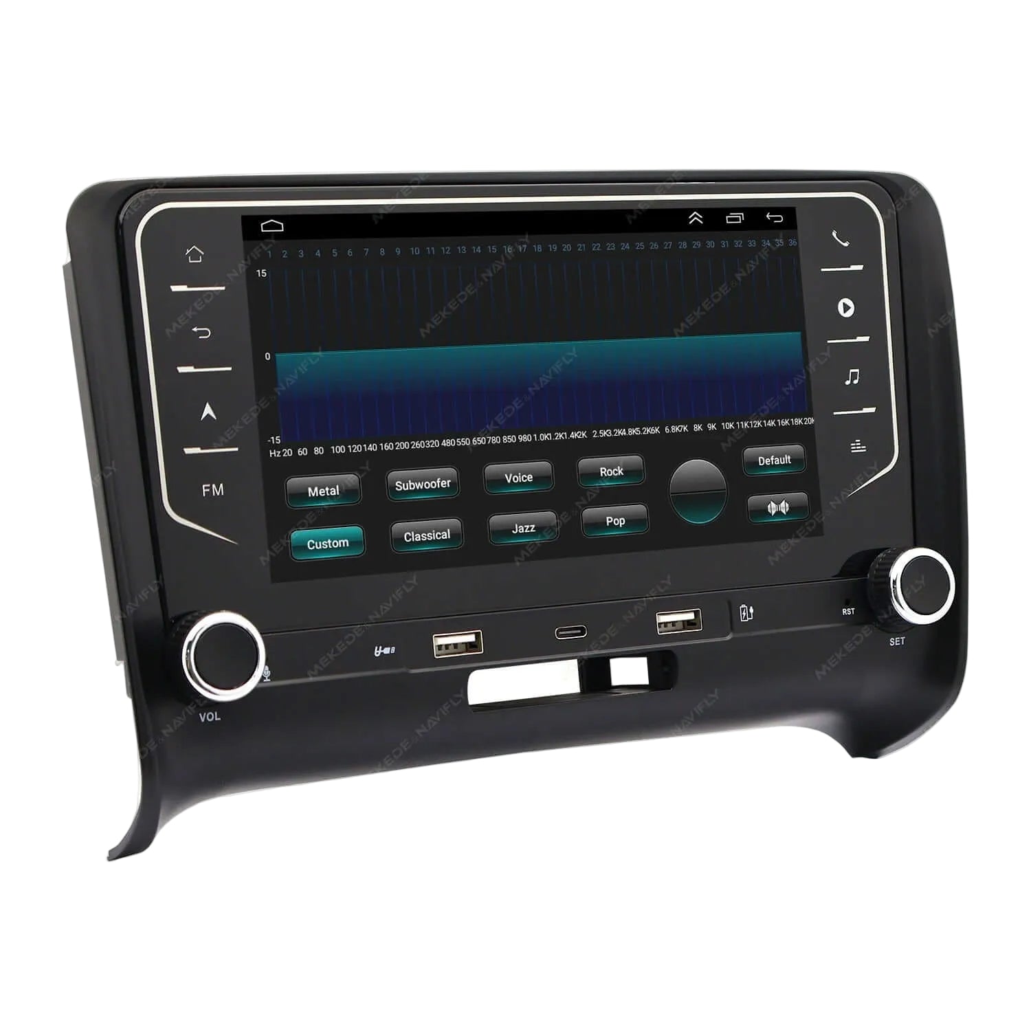 Audi TT 06-14 - 8" Radio m. Apple CarPlay og Android Auto – Bilmedie.dk