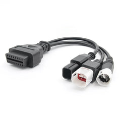 Motorsykkel diagnosekabel 3-pin, 4-pin og 6-pin 