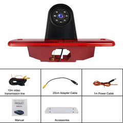 Bakkamera til Toyota Proace 07-16 mm. med IP67 design og 140° udsyn, inkl. tilbehør og kabler.