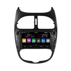 Peugeot 206 – 7" Radio m. Apple CarPlay og Android Auto med touchscreen og knapper