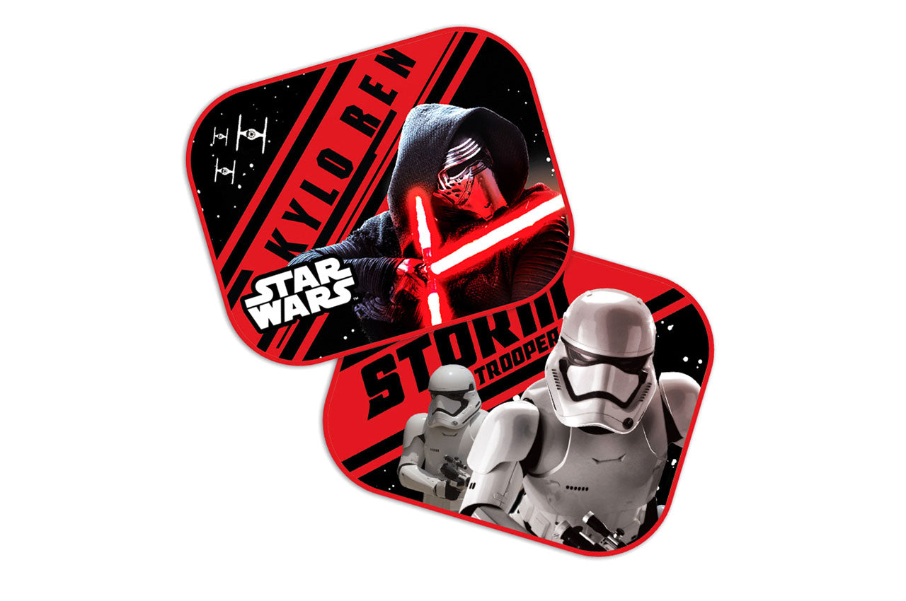 Solskjermer til bil med Star Wars First Order-design, 2 stk. på 44 x 35 cm