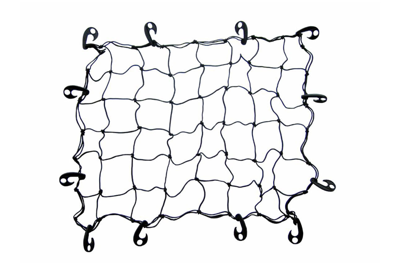 Fleksibelt bagasjenett 70 x 90 cm til bagasjerom