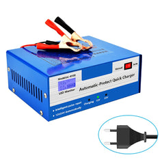 10A batterilader 12V/24V – intelligent lader med Pulse Repair for bil og MC 
