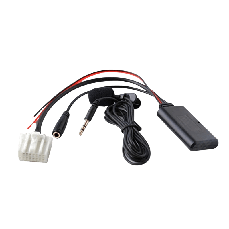 Bluetooth Adapter – Mazda 2, 3, 5, 6, MX-5 og RX-8 - kabel og mikrofon til trådløs lydafspilning