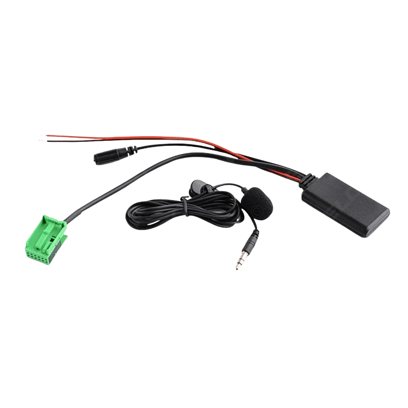 Bluetooth Adapter – Mercedes CLC / SLK / SL (2008+) – NTG 2.5 components including wires and microphone.