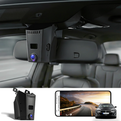 BMW 5 & 7 Serie 2018-2023 OEM 4K dashcam med WiFi-app og plug & play 